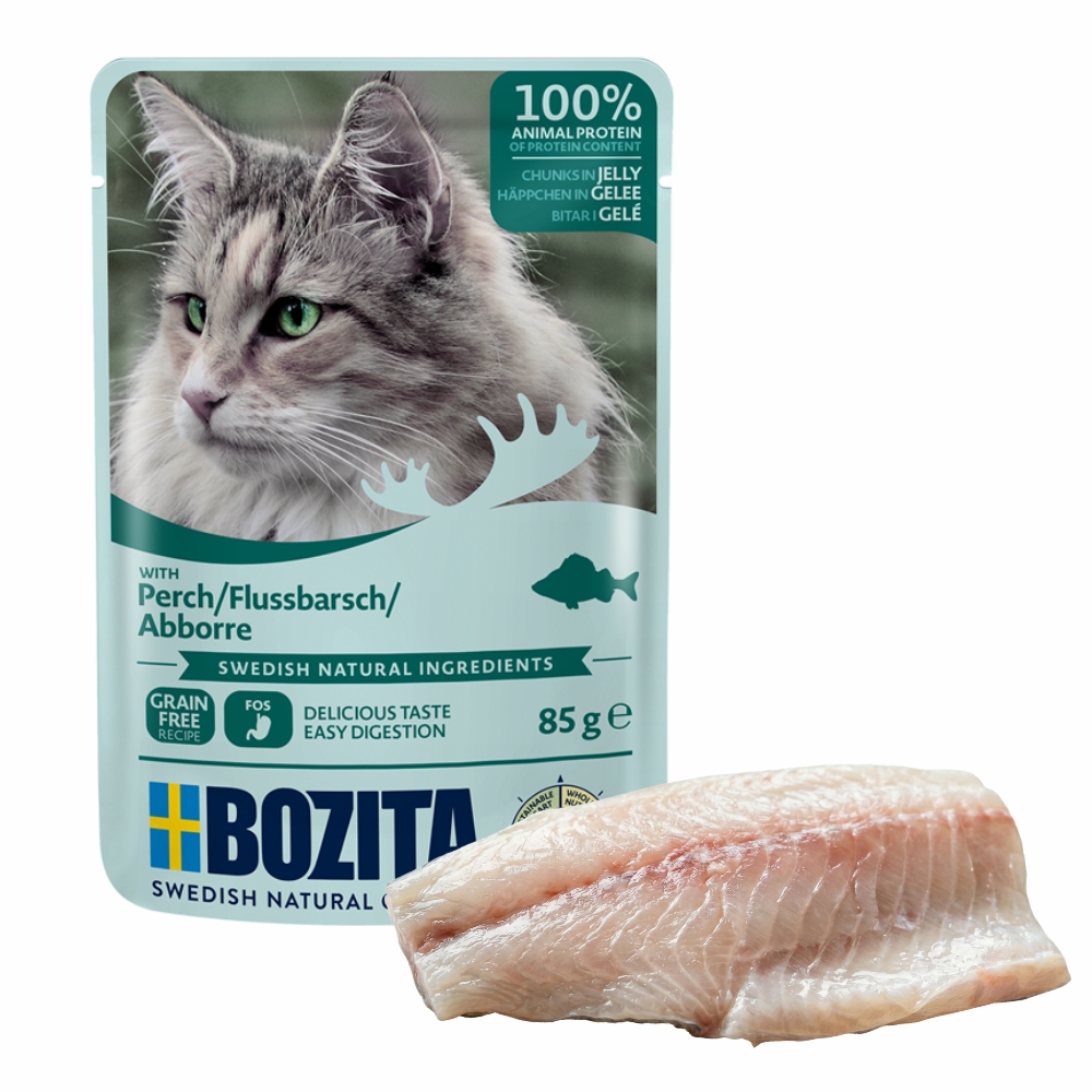 BOZITA karma dla kota w galarecie z okoniem 85g